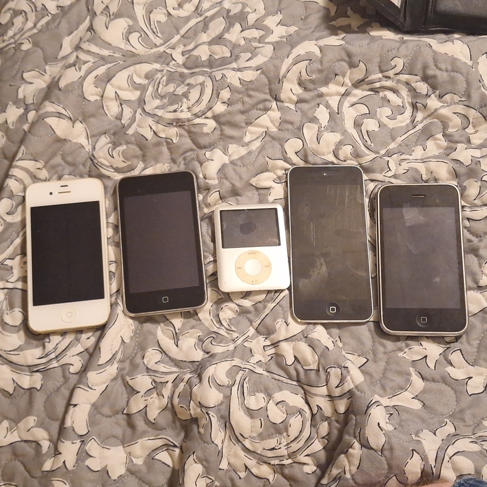 Apple ipods an apple phone ipods wrk ones probably do to just don't have charger
